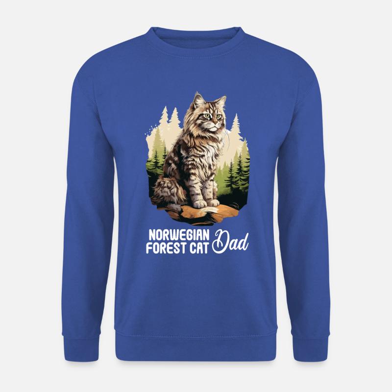 Norwegian Forest Cat - Unisex Sweatshirt - royal blue