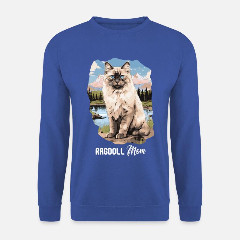 Ragdoll - Unisex Pullover - Royalblau