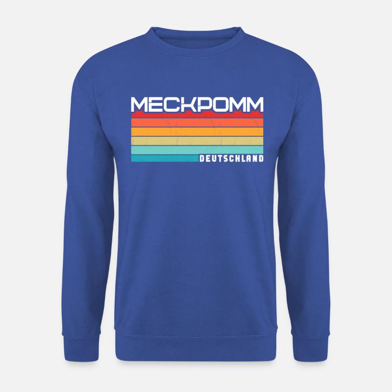 Meckpomm Mecklenburg Vorpommern - Unisex Pullover - Royalblau