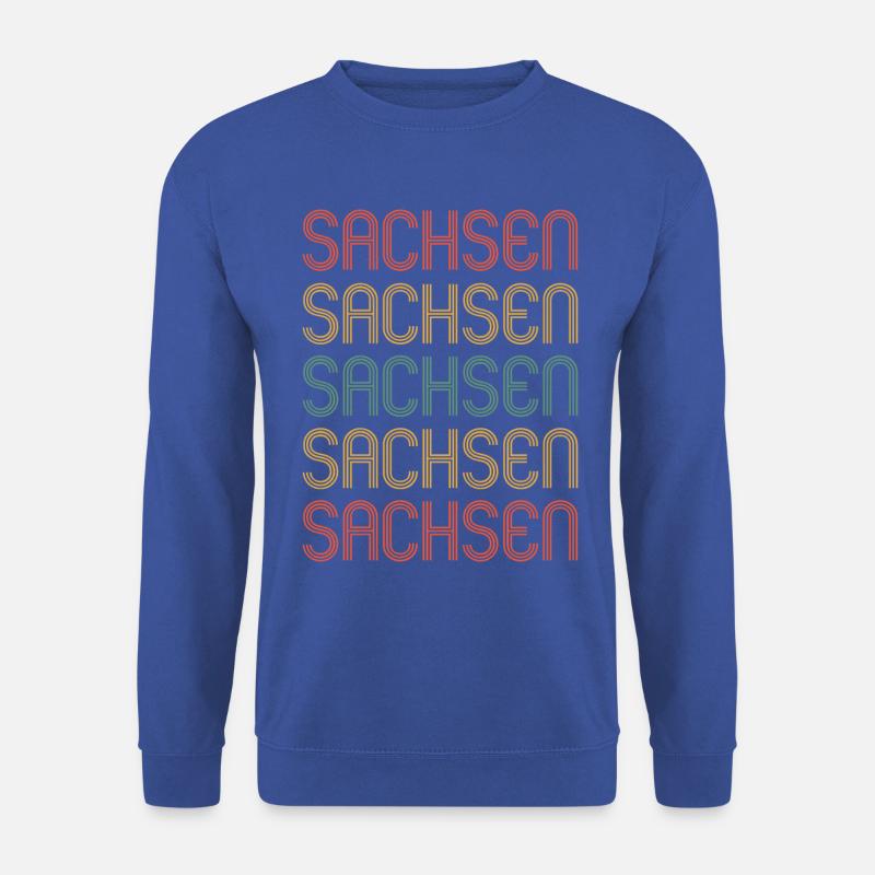 Sachse Sächsin Sachsen - Unisex Pullover - Royalblau