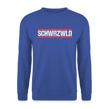 Schwarzwald - Unisex Pullover - Royalblau - Vorne - Alina (178cm) & Michal (187cm)