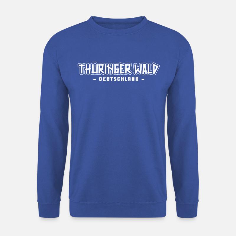 Forêt de Thuringe - Sweat-shirt Unisexe - bleu royal