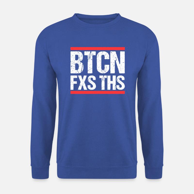 Bitcoin Fixes this - Unisex Pullover - Royalblau