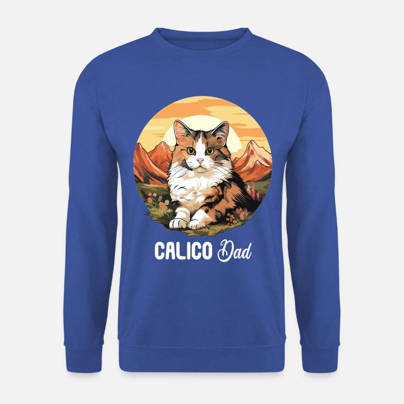 Calico Cat Glückskatze - Unisex Pullover - Royalblau