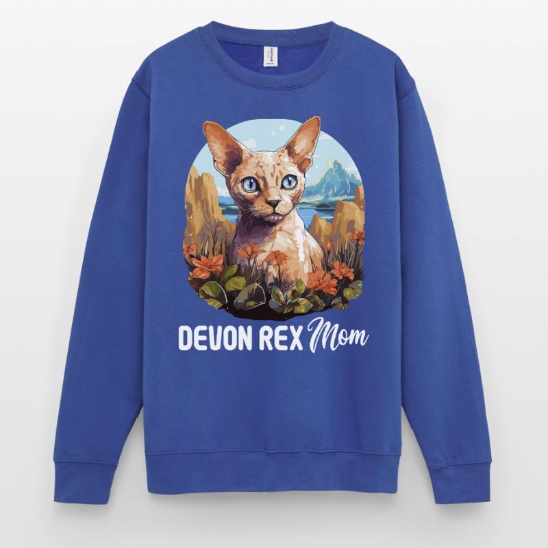 Devon Rex Kitten Devon Rex Cat Unisex Sweatshirt