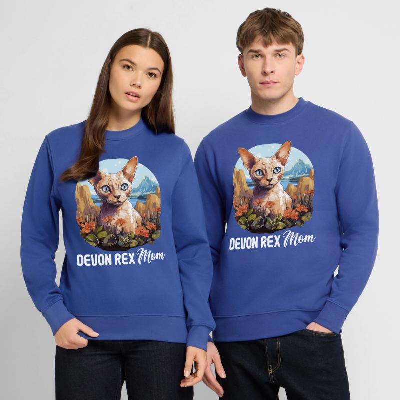 Chaton Devon Rex Chat Devon Rex Sweat-shirt Unisexe