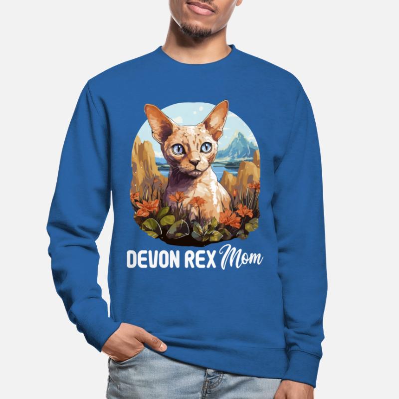 Devon Rex Kitten Devon Rex Cat Unisex Sweatshirt