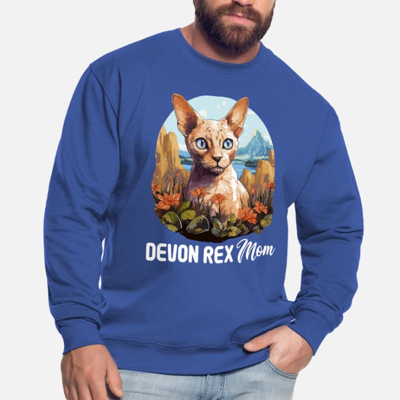 Chaton Devon Rex Chat Devon Rex Sweat-shirt Unisexe