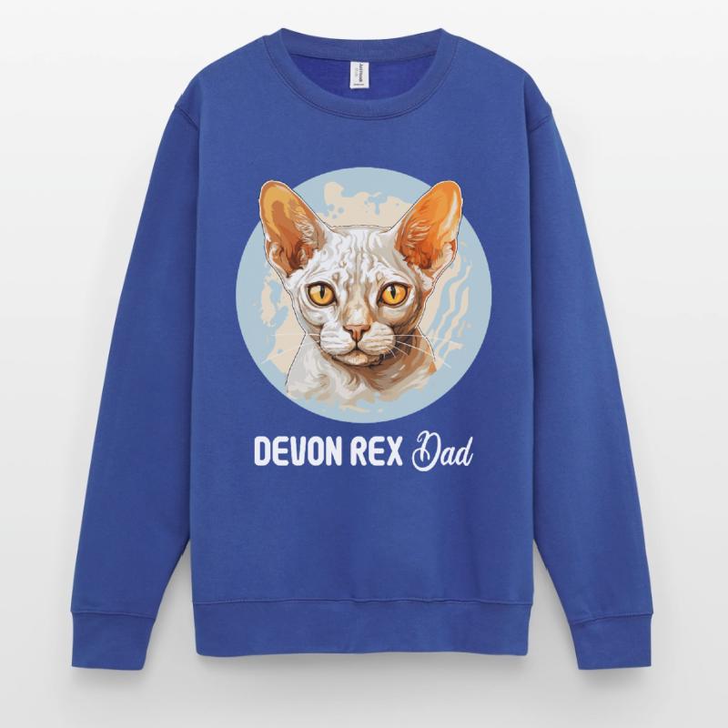 Devon Rex Kätzchen Devon Rex Katze Unisex Pullover
