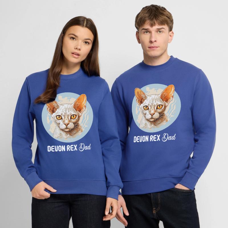 Devon Rex Kätzchen Devon Rex Katze Unisex Pullover