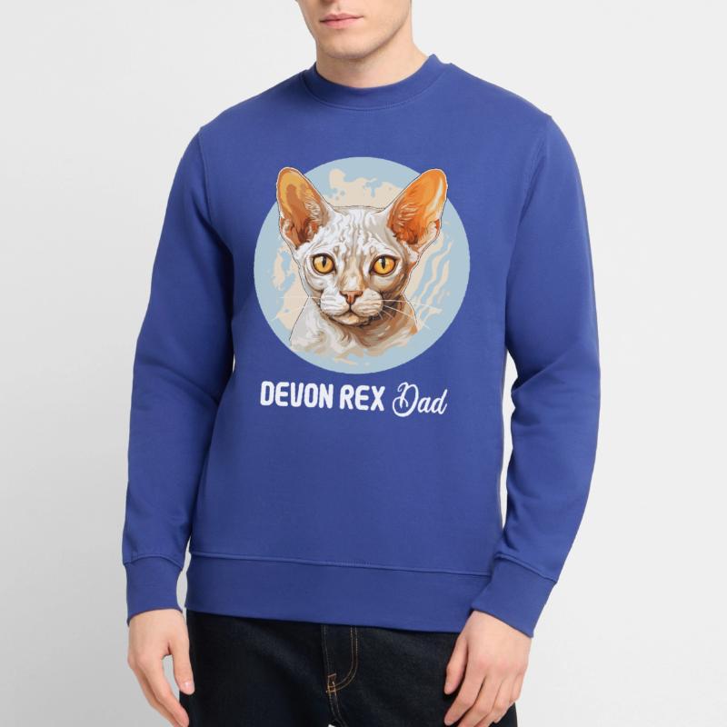 Devon Rex Kitten Devon Rex Cat Unisex Sweatshirt