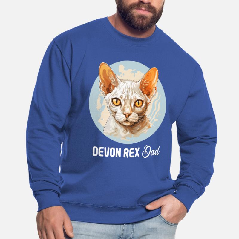 Chaton Devon Rex Chat Devon Rex Sweat-shirt Unisexe