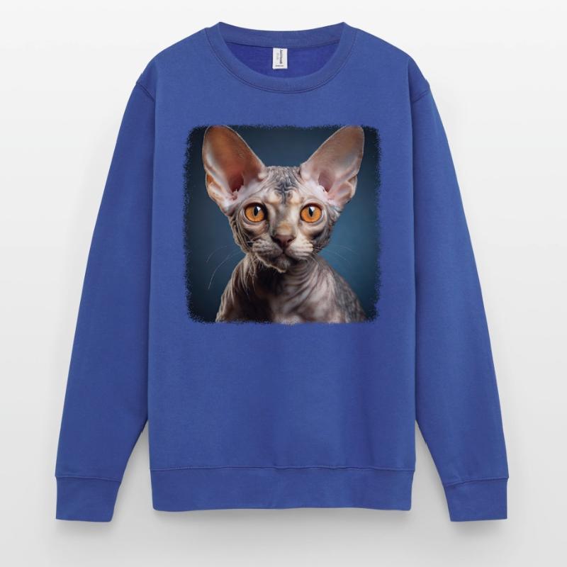 Devon Rex Kitten Devon Rex Cat Unisex Sweatshirt