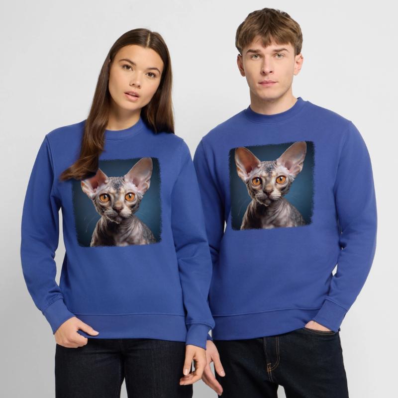 Chaton Devon Rex Chat Devon Rex Sweat-shirt Unisexe