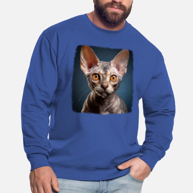 Chaton Devon Rex Chat Devon Rex Sweat-shirt Unisexe