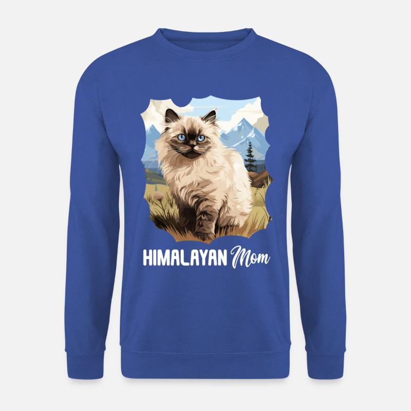 Himalayan Cat Colourpoint Katze - Unisex Sweatshirt - royal blue