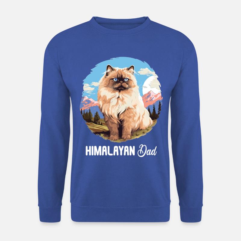 Himalayan Cat Colourpoint Katze - Unisex Sweatshirt - royal blue
