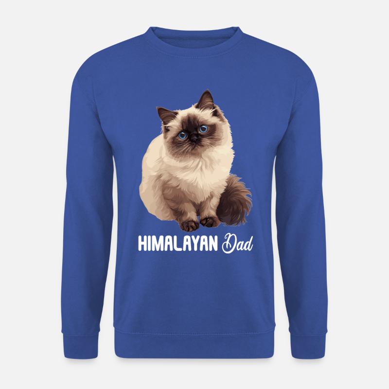 Himalayan Cat Colourpoint Katze - Unisex Sweatshirt - royal blue