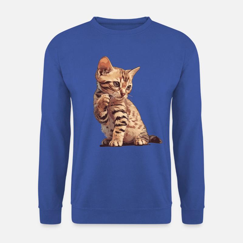 Ocicat Kitten Ocicat Cat - Unisex Sweatshirt - royal blue