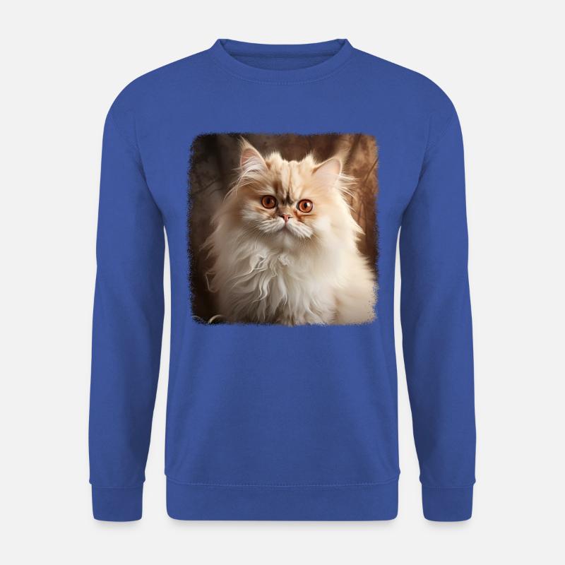 Persian Cat Perserkatze - Unisex Pullover - Royalblau