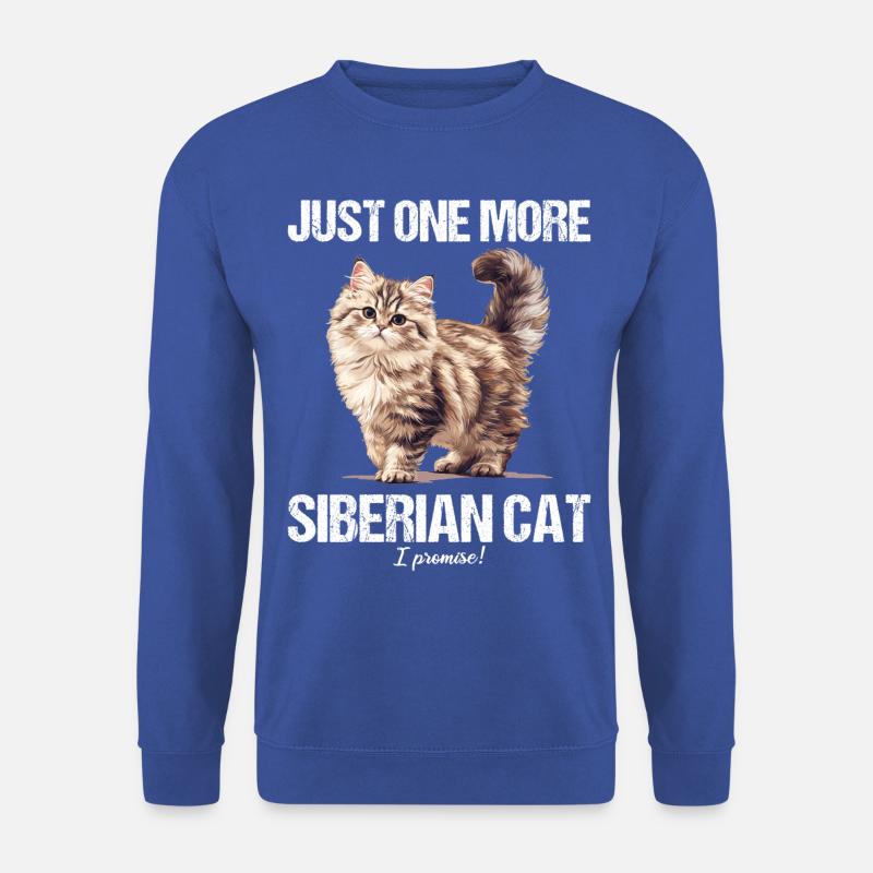 Siberian Cat Sibirische Katze - Unisex Sweatshirt - royal blue