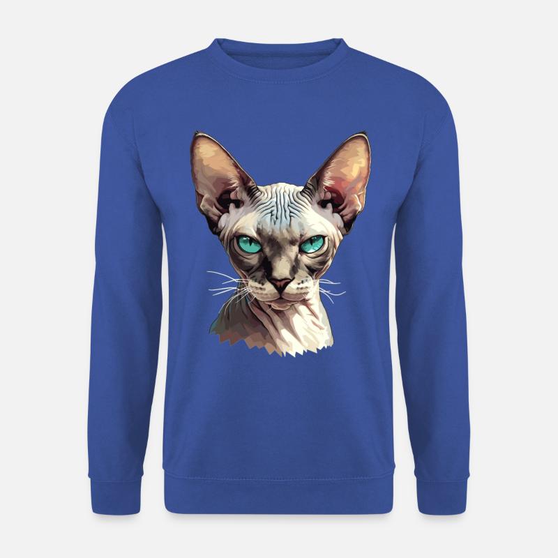 Sphynx Kitten Sphynx Cat - Unisex Sweatshirt - royal blue