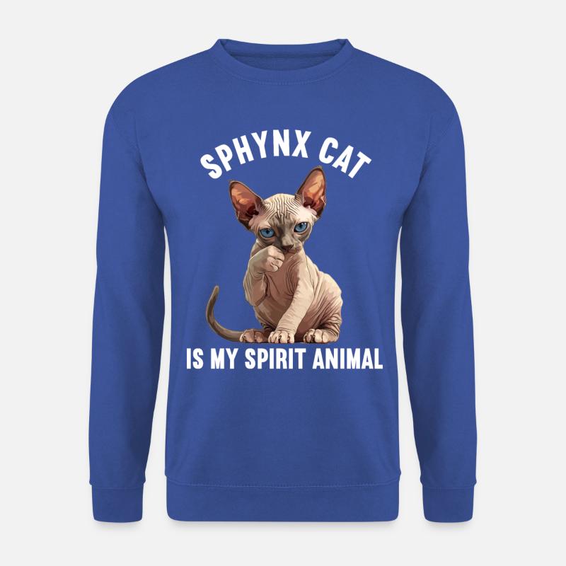 Sphynx Kätzchen Sphynx Katze - Unisex Pullover - Royalblau