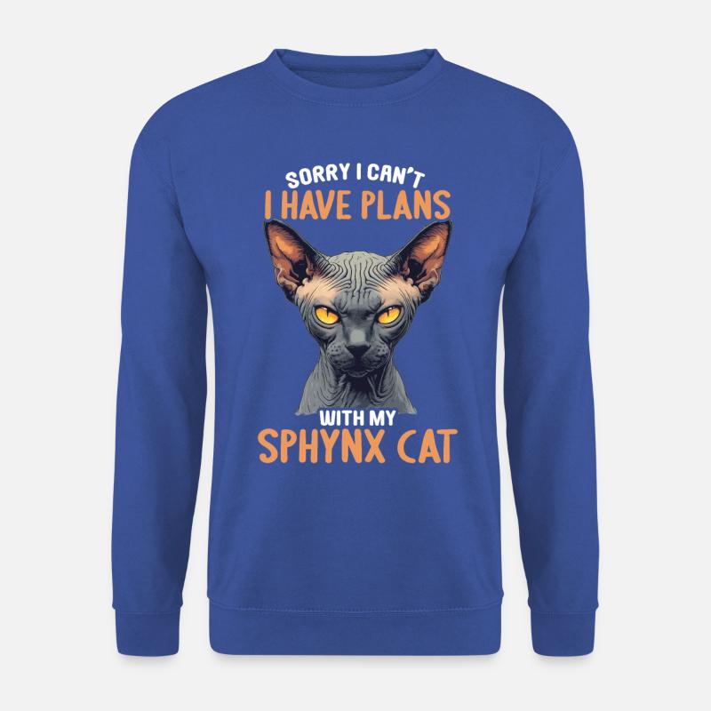 Sphynx Kätzchen Sphynx Katze - Unisex Pullover - Royalblau