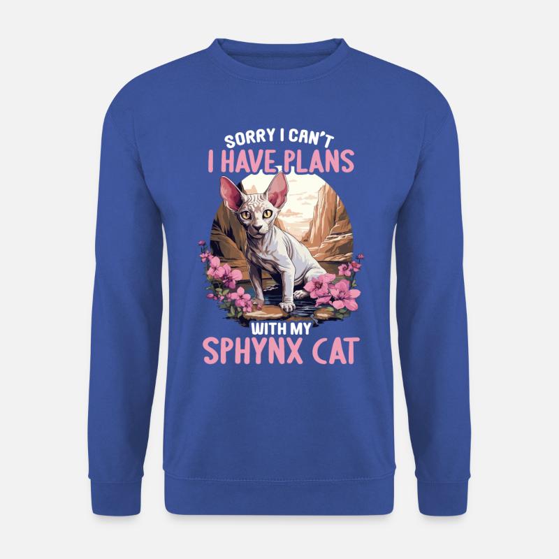 Sphynx Kitten Sphynx Cat - Unisex Sweatshirt - royal blue