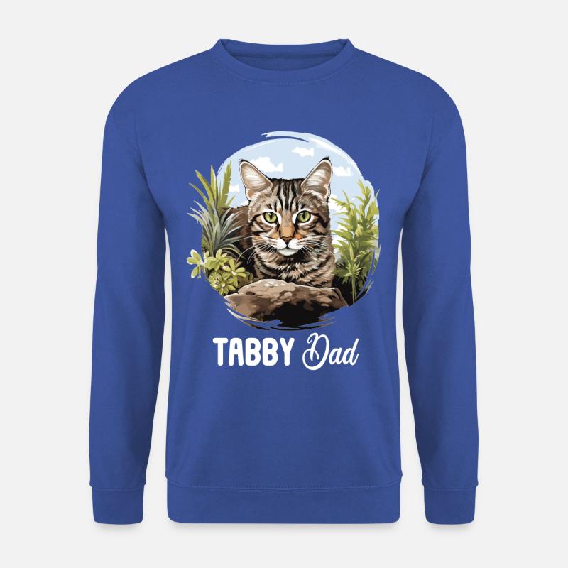Tabby Kätzchen Tabby Katze - Unisex Pullover - Royalblau