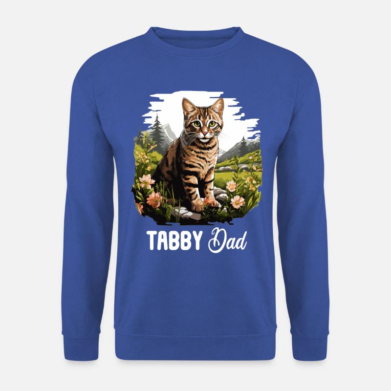 Tabby Kätzchen Tabby Katze - Unisex Pullover - Royalblau