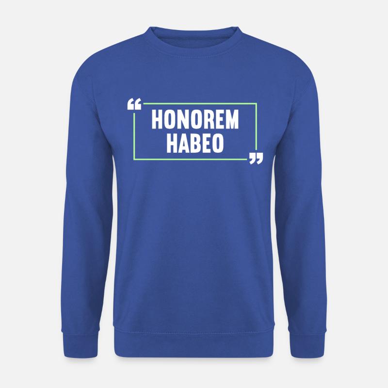Latin Funny Latin Saying - Unisex Sweatshirt - royal blue