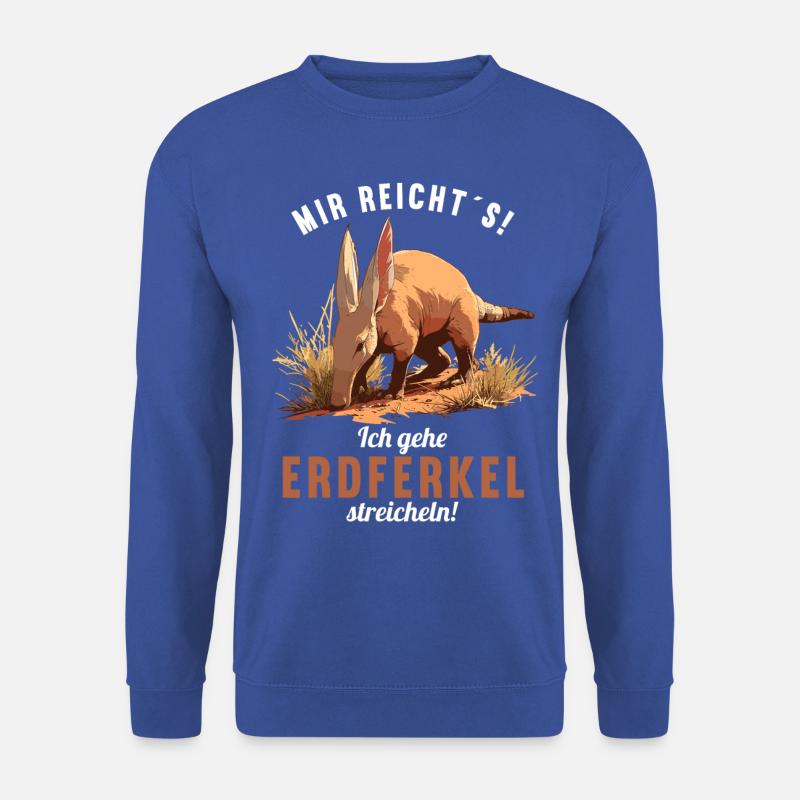 Erdferkeln Erdferkel - Unisex Pullover - Royalblau