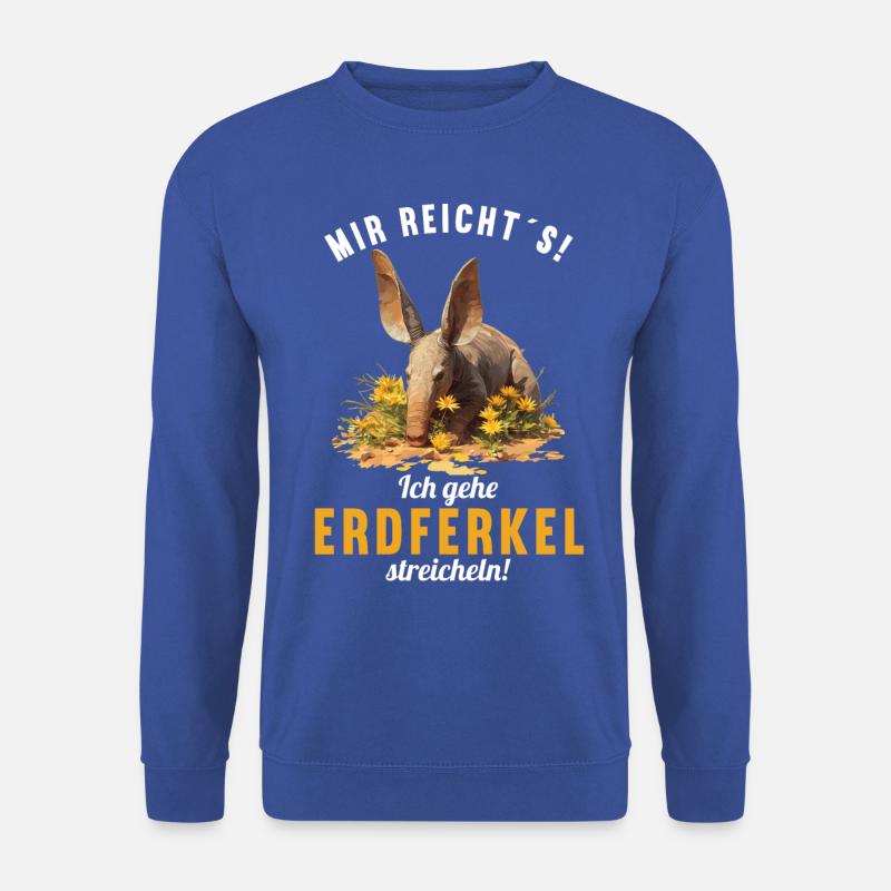 Erdferkeln Erdferkel - Unisex Pullover - Royalblau