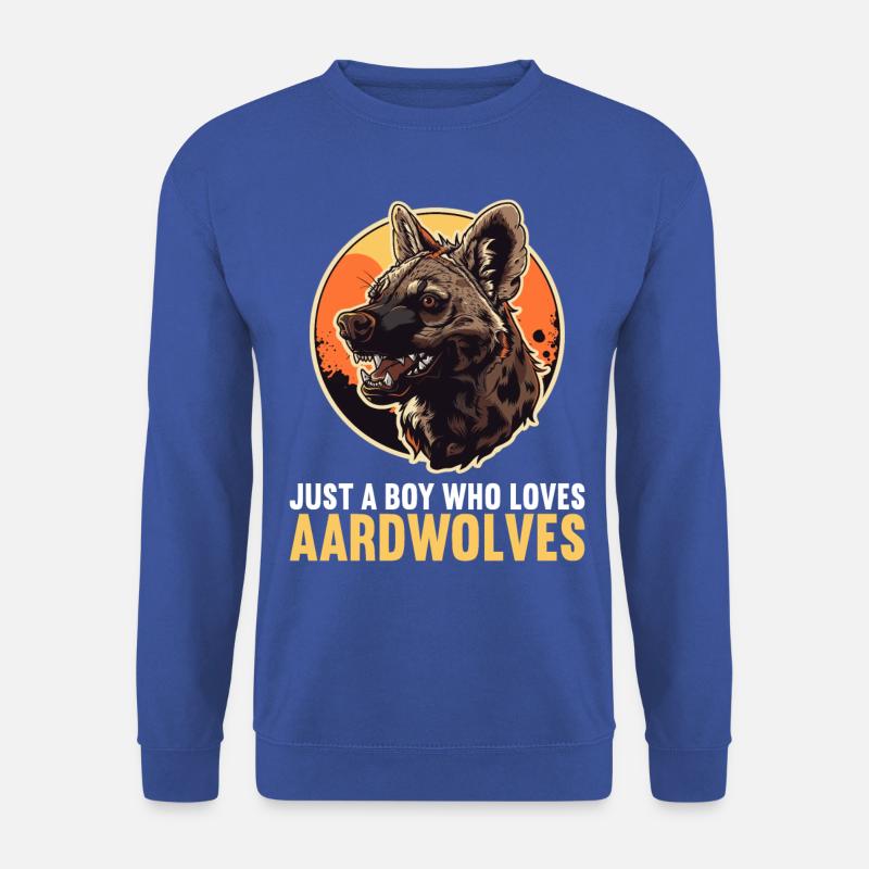 Loups d’Aardwolf - Sweat-shirt Unisexe - bleu royal