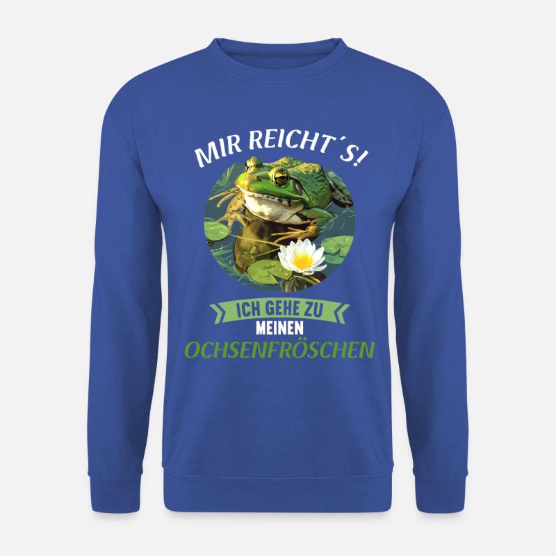 Ochsenfrösche Ochsenfrosch - Unisex Pullover - Royalblau
