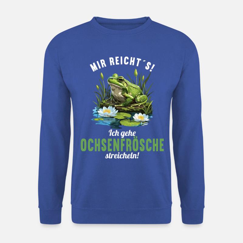 Ochsenfrösche Ochsenfrosch - Unisex Pullover - Royalblau