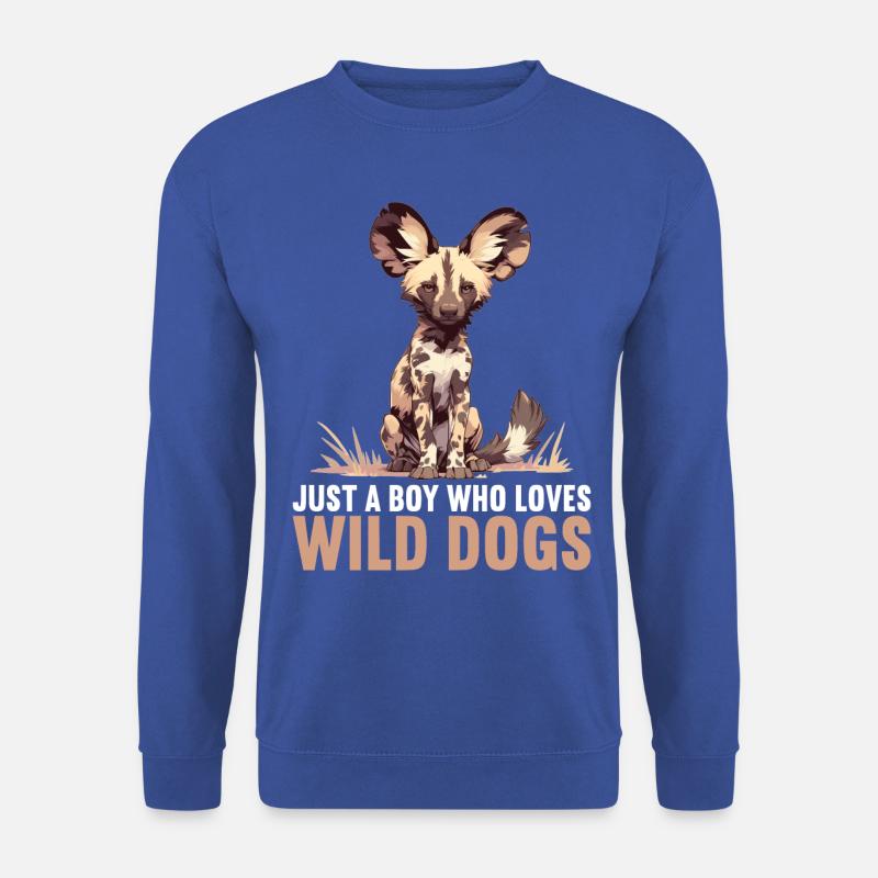 Wildhunde Wildhund - Unisex Pullover - Royalblau