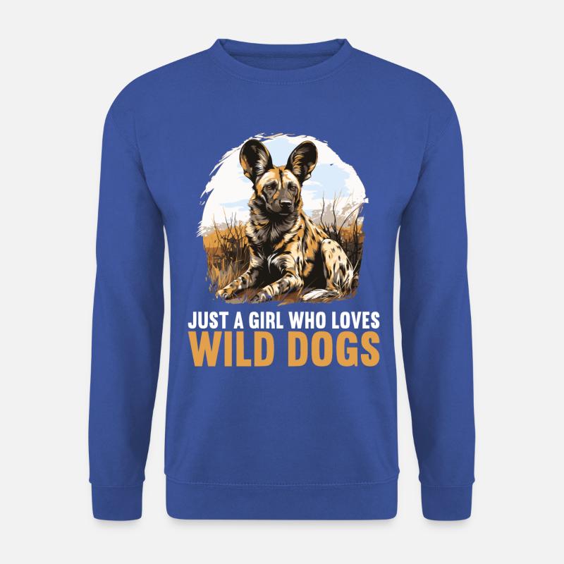Wildhunde Wildhund - Unisex Pullover - Royalblau
