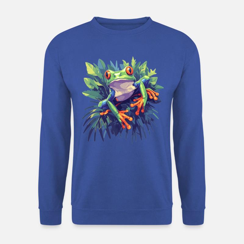Rainette Baumfrösche Baumfrosch - Sweat-shirt Unisexe - bleu royal