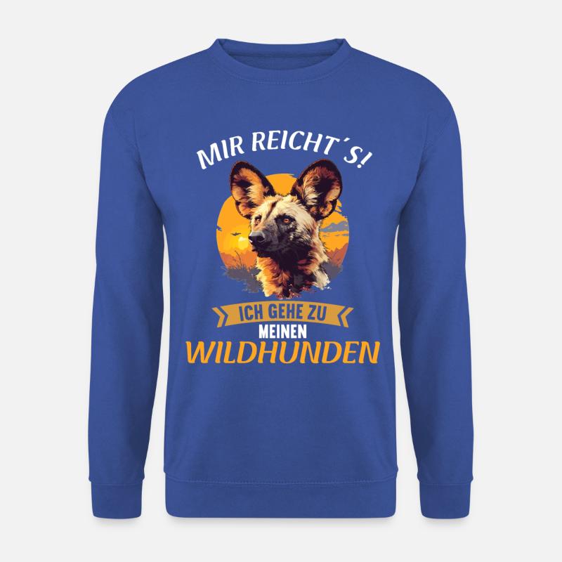 Wildhunde Wildhund - Unisex Pullover - Royalblau