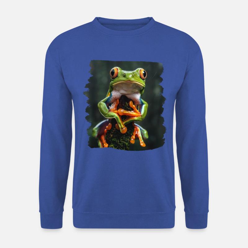 Tree Frog Baumfrösche Baumfrosch - Unisex Sweatshirt - royal blue