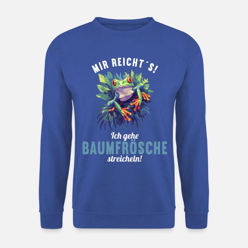 Tree Frog Baumfrösche Baumfrosch - Unisex Sweatshirt - royal blue