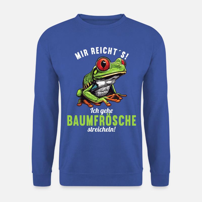 Rainette Baumfrösche Baumfrosch - Sweat-shirt Unisexe - bleu royal