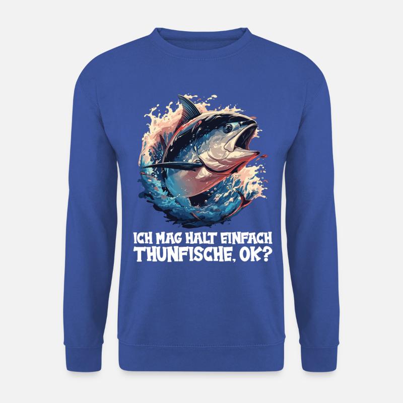 Tuna Thunfische Thunfisch - Unisex Pullover - Royalblau