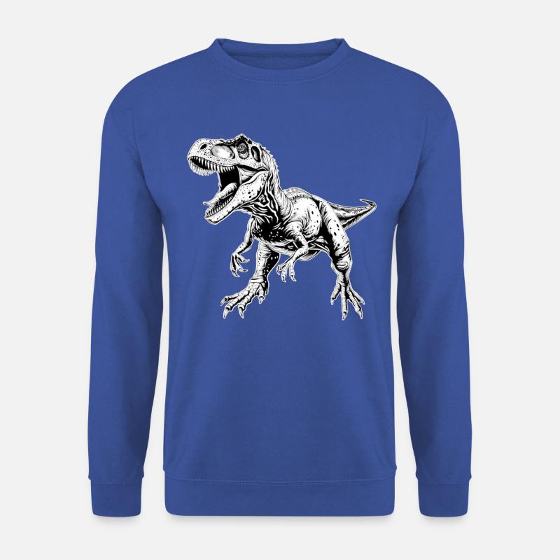 Allosaurier Allosaurus - Unisex Pullover - Royalblau
