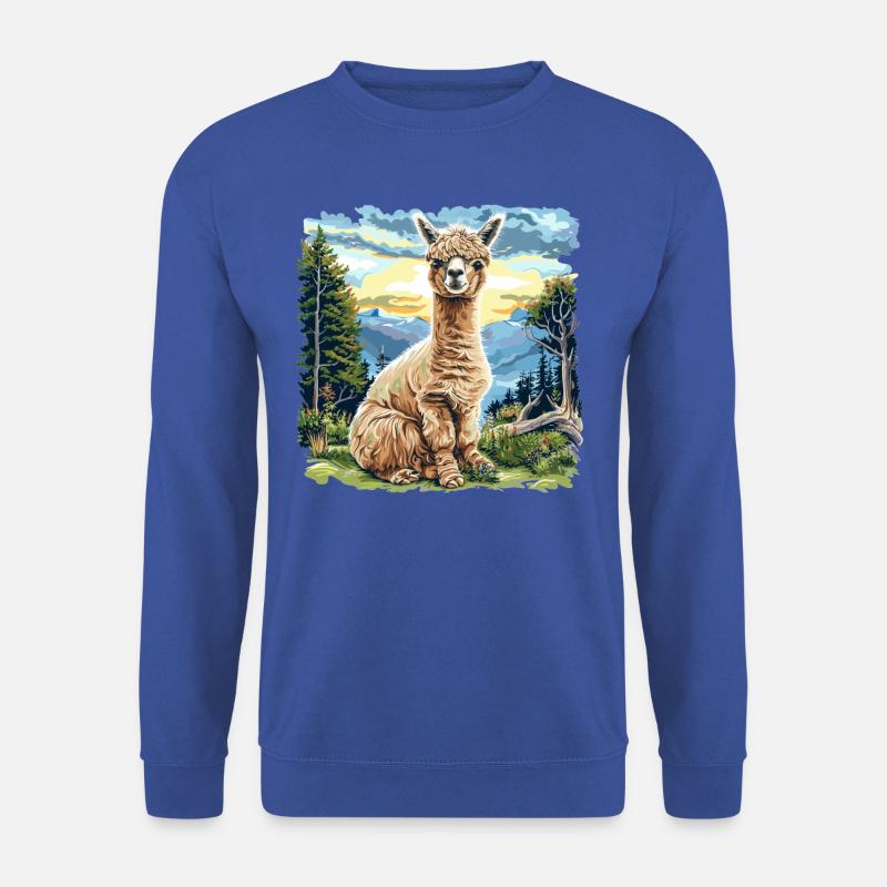 Alpaca Alpacas Alpaca - Unisex Sweatshirt - royal blue