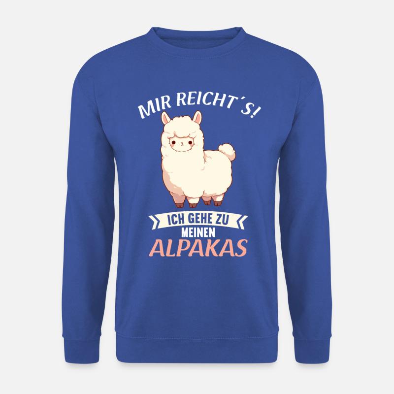 Alpaca Alpacas Alpaca - Unisex Sweatshirt - royal blue