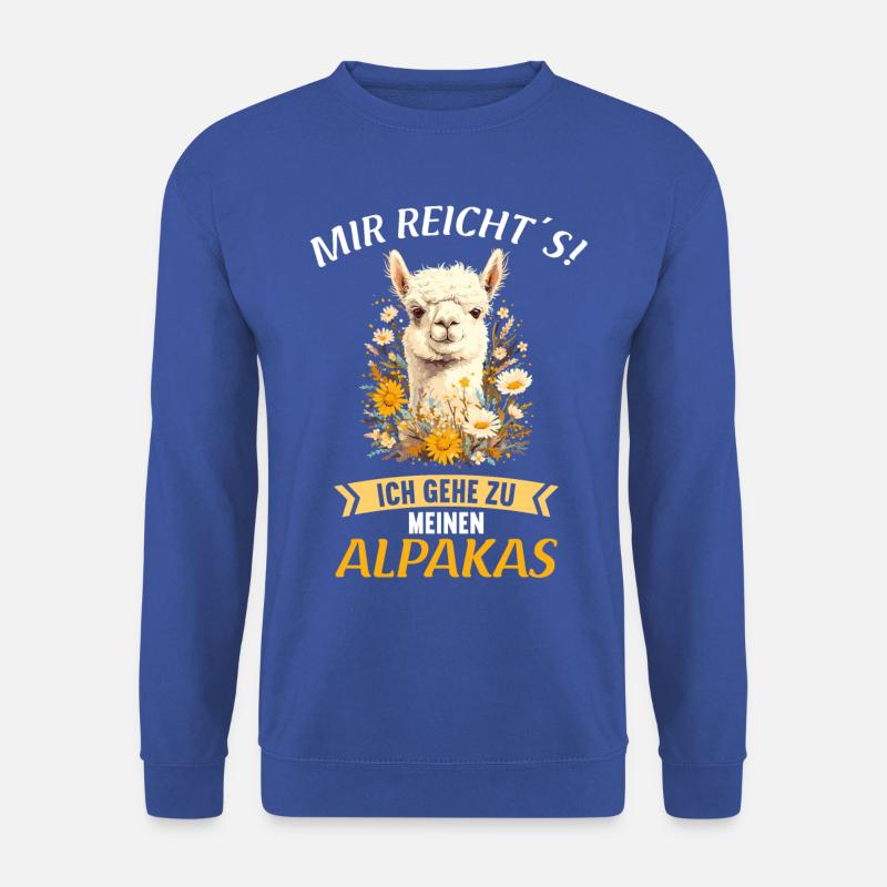 Alpaca Alpacas Alpaca - Unisex Sweatshirt - royal blue