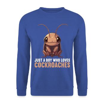 Cockroach cockroaches cockroach - Unisex Sweatshirt - royal blue - Front - Alina (178cm) & Michal (187cm)